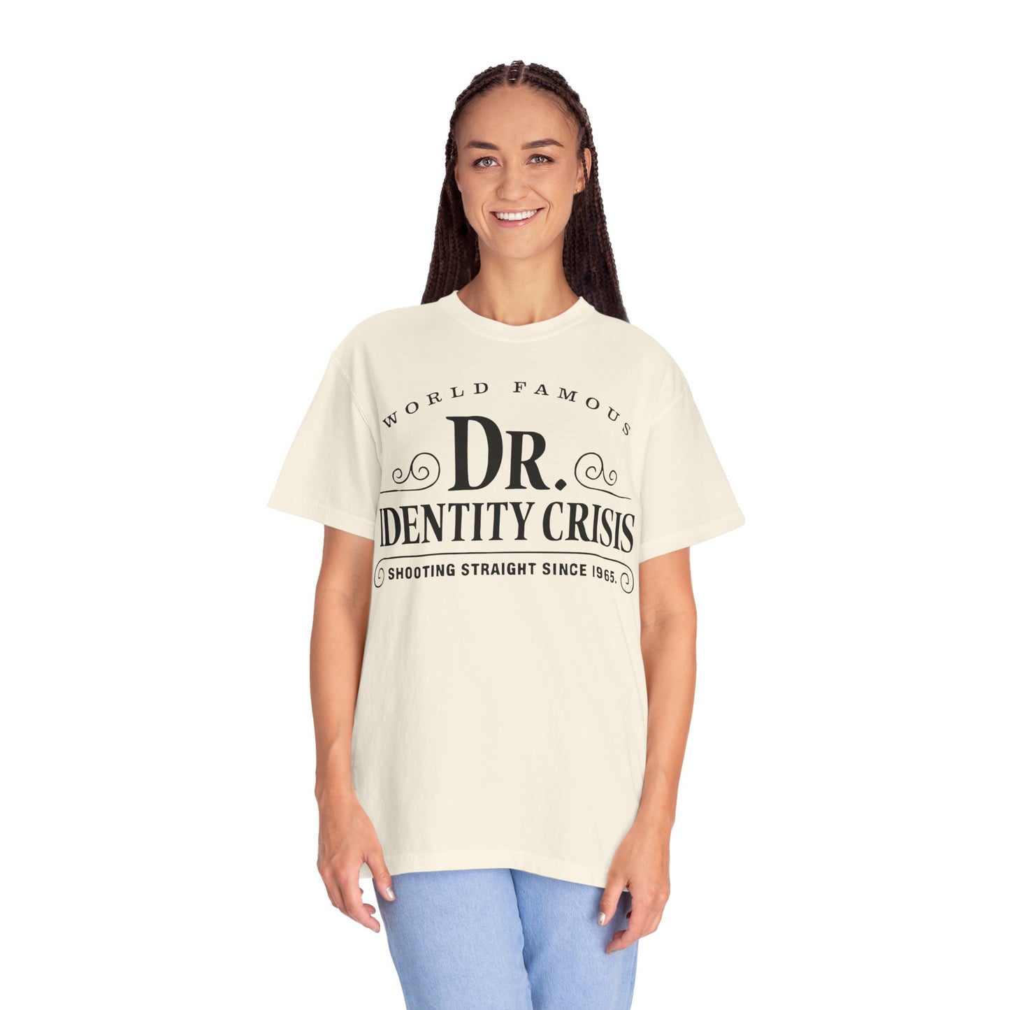 Unisex Identity Crisis T-shirt Dr. McGillicuddy's Edition