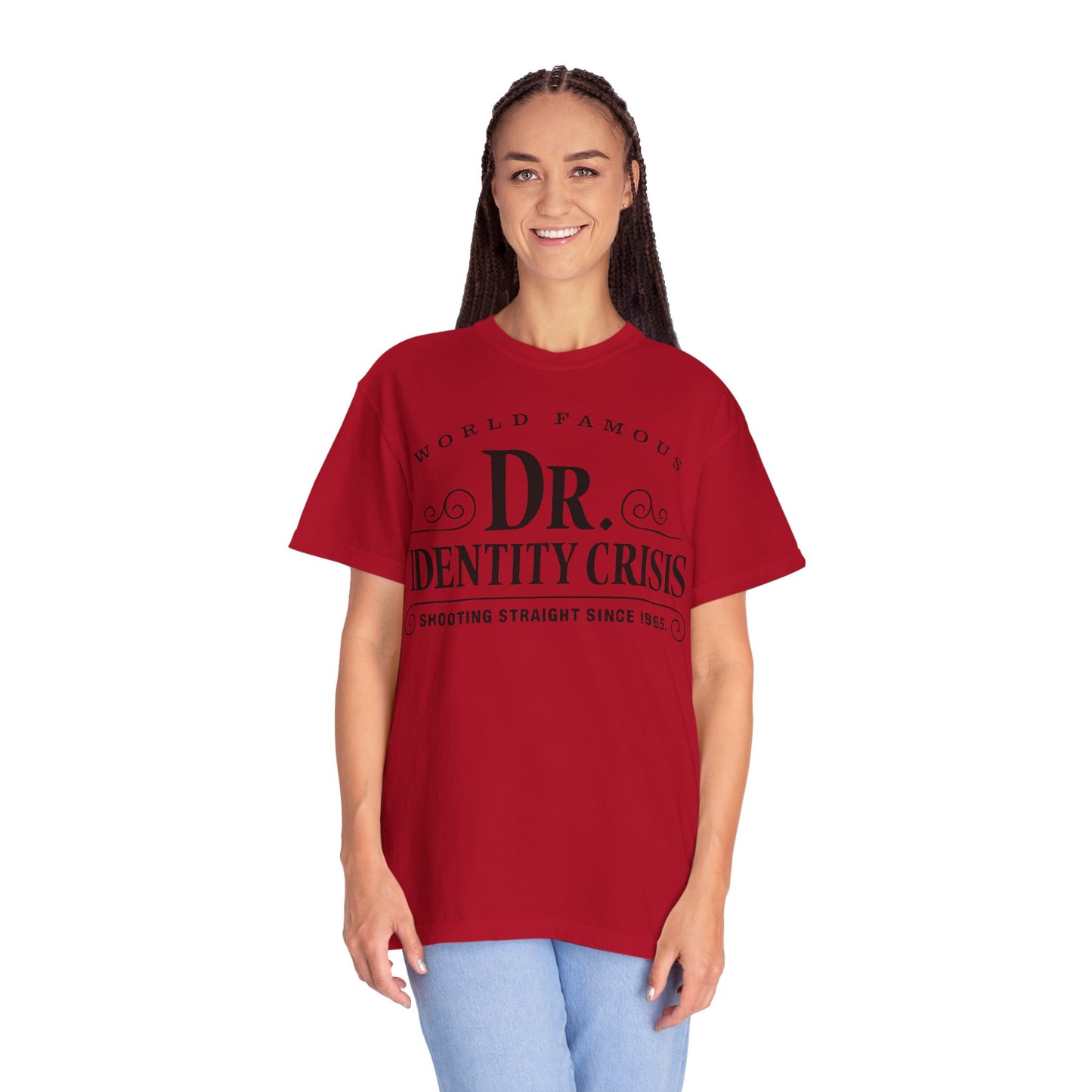 Unisex Identity Crisis T-shirt Dr. McGillicuddy's Edition