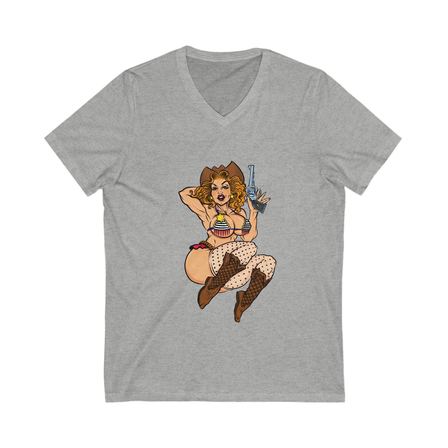 Ill! Artestry 6 Finger Suzy V-Neck Tee