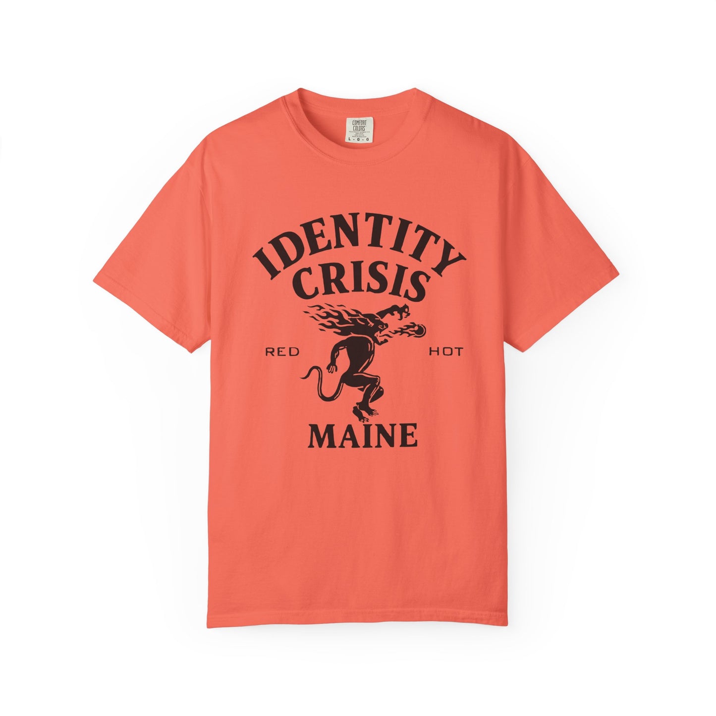 Unisex Identity Crisis T-shirt Fireball Edition