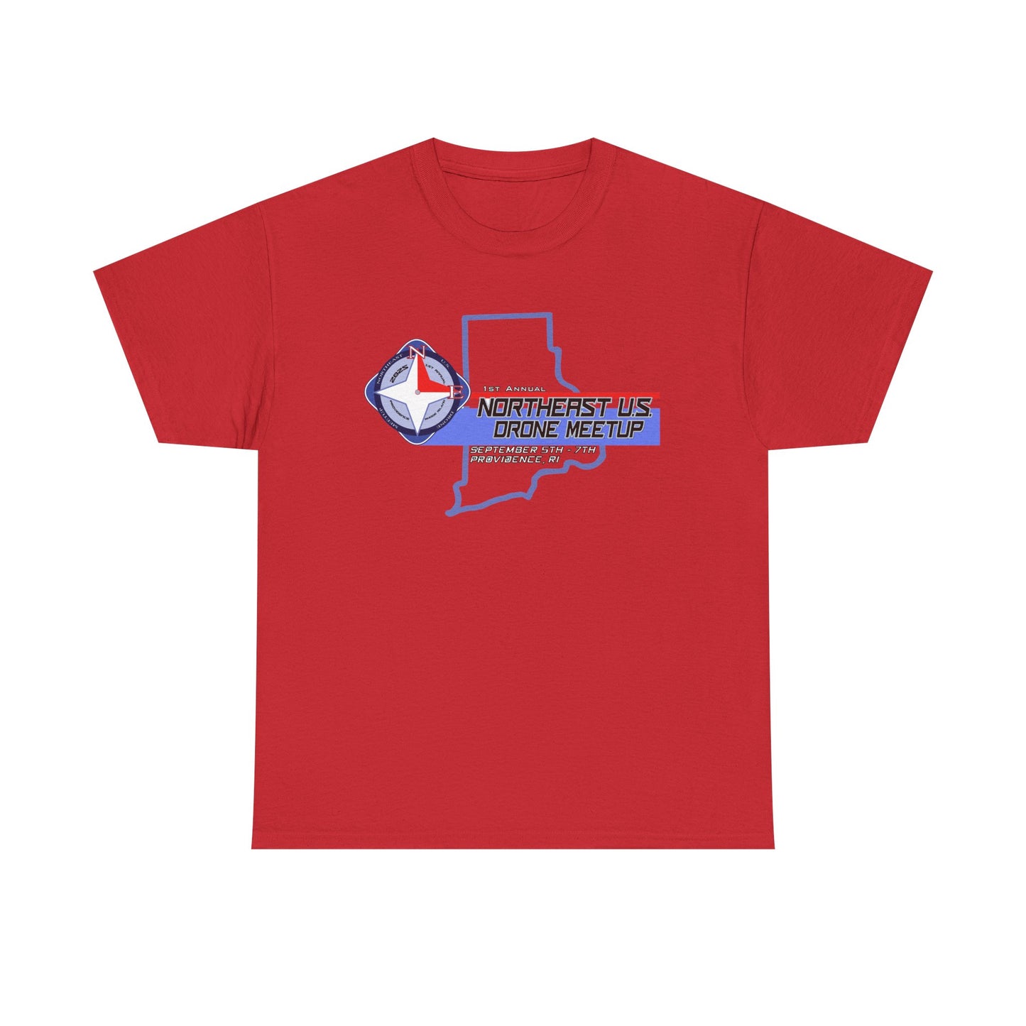 Inaugural Northeast Drone Meetup Unisex Tee, Drone