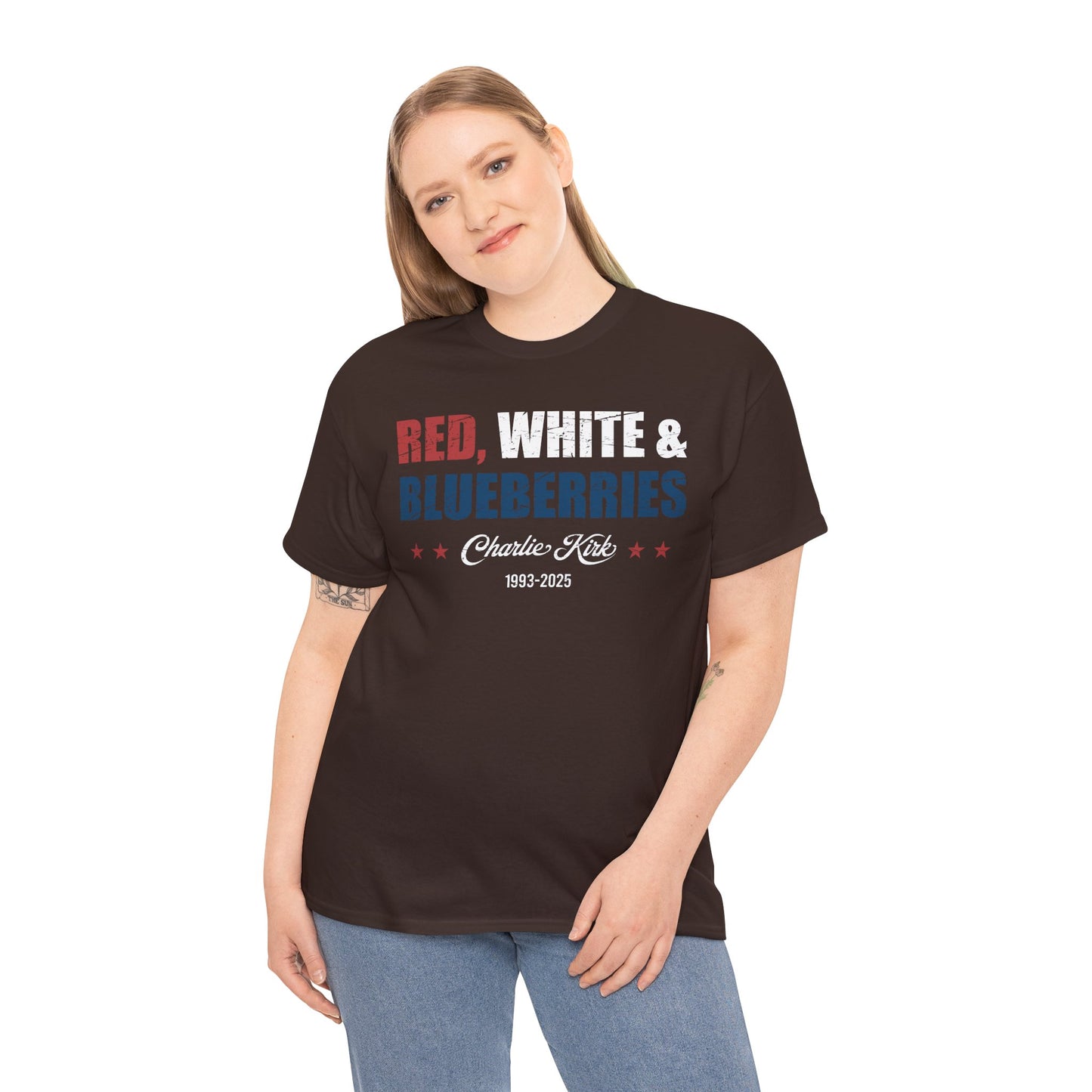 Red, White & Blueberries Tee