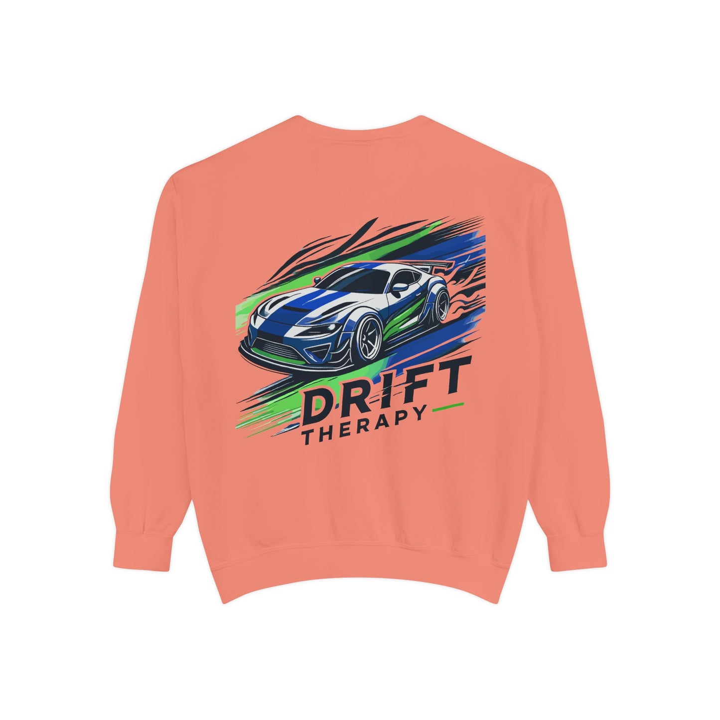 Unisex Sweatshirt - Control the Chaos, Drift Therapy, Casual Wear, Gift for Car Lovers, Everyday Comfort, Streetwear Style
