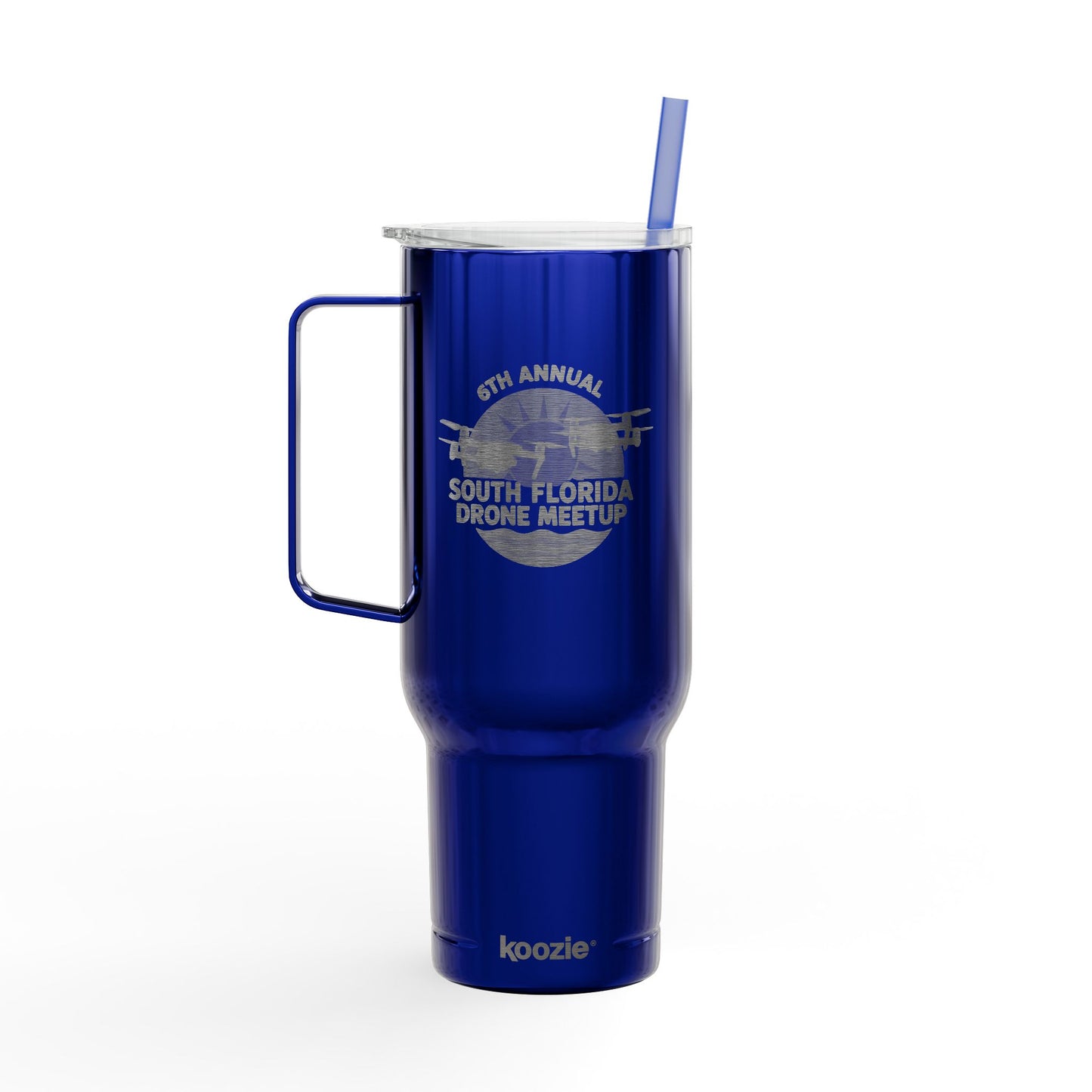 6th Annual South Florida Drone Meetup Insulated Tumbler for Hot & Cold Beverages, 40oz