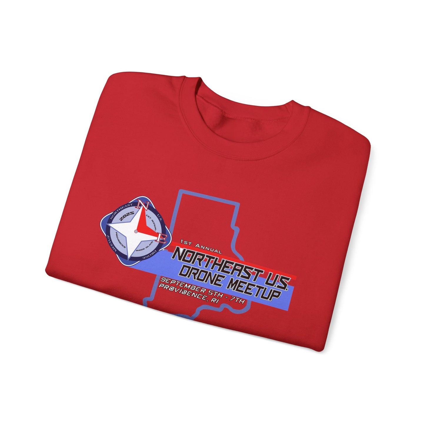 Inaugural Northeast Drone Meetup Crewneck Sweatshirt