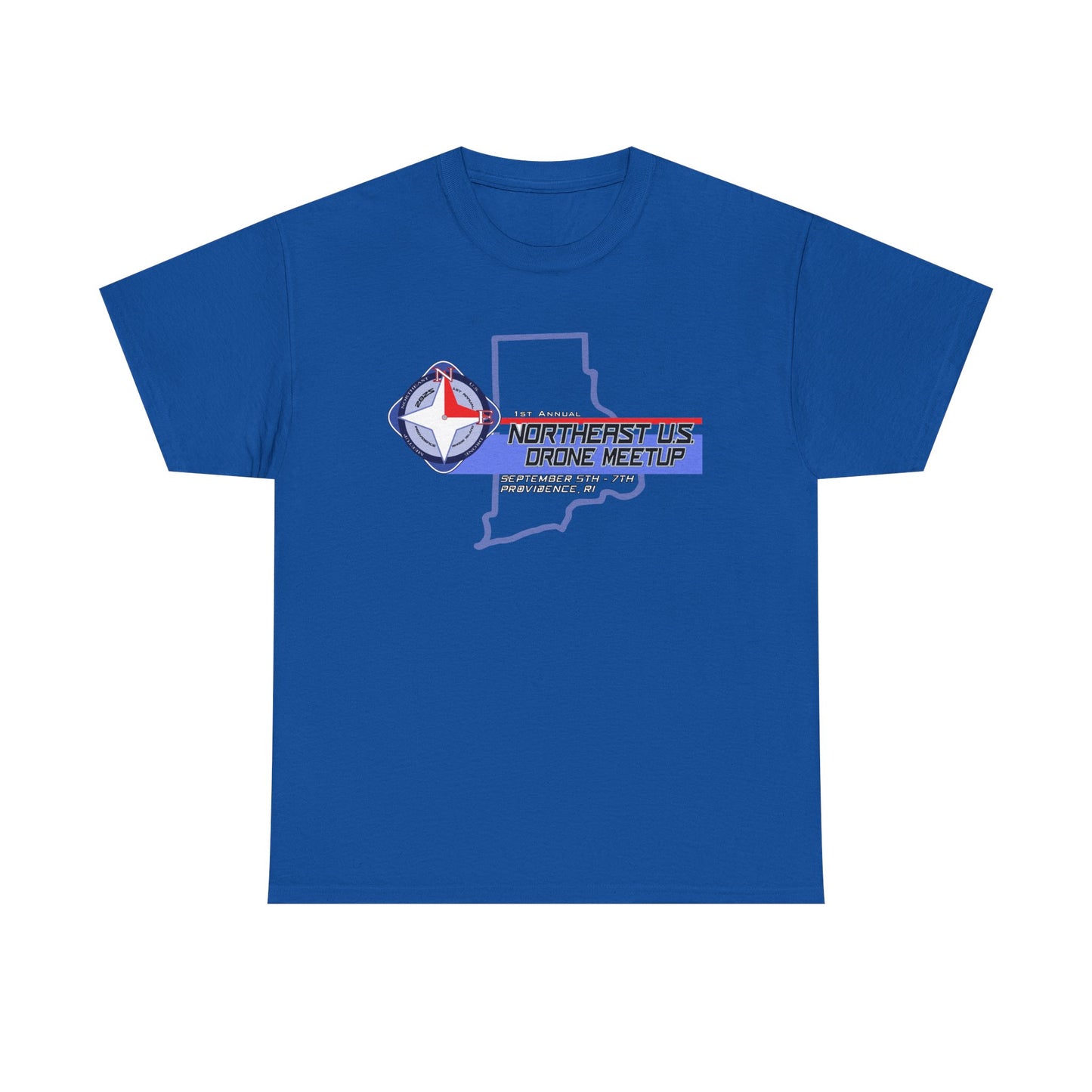 Inaugural Northeast Drone Meetup Unisex Tee, Drone