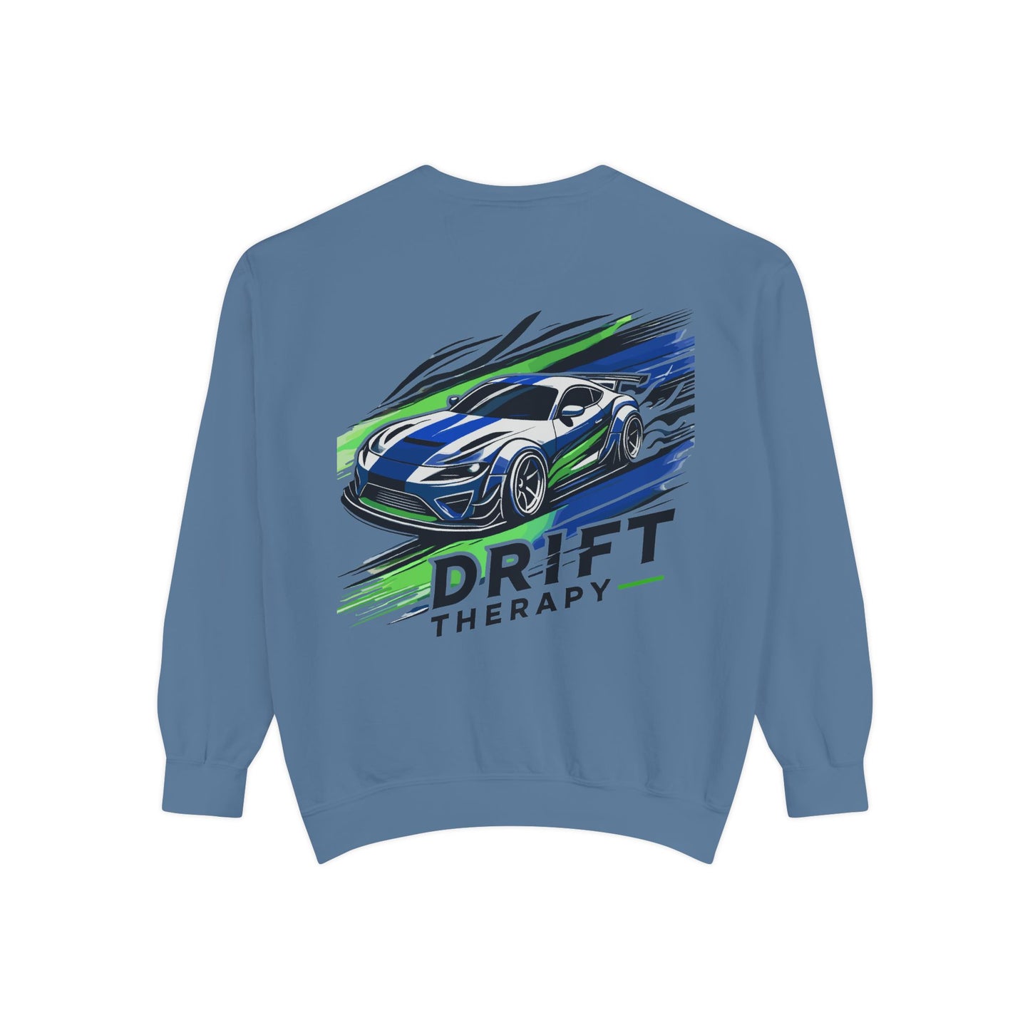 Unisex Sweatshirt - Control the Chaos, Drift Therapy, Casual Wear, Gift for Car Lovers, Everyday Comfort, Streetwear Style
