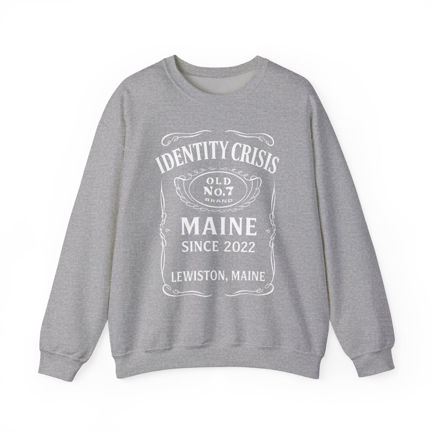 Identity Crisis Unisex Crewneck Sweatshirt Jack Daniel's Edition