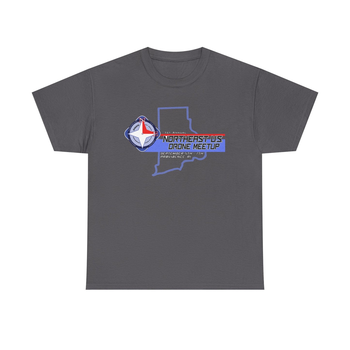 Inaugural Northeast Drone Meetup Unisex Tee, Drone