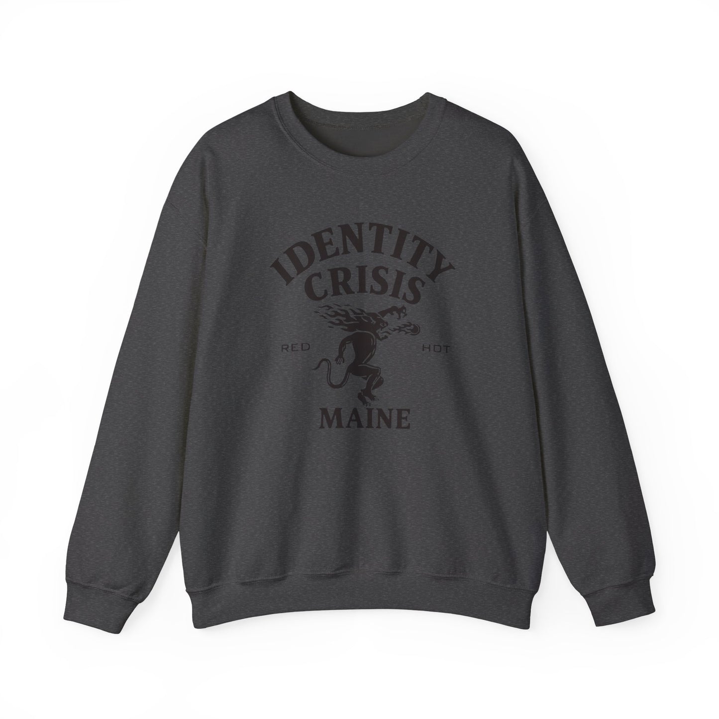 Identity Crisis Unisex Crewneck Sweatshirt Fireball Edition