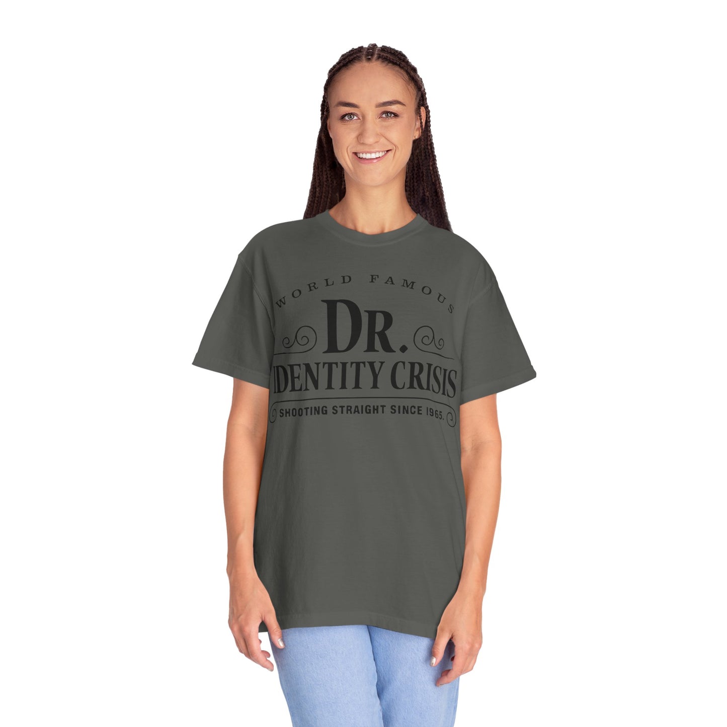 Unisex Identity Crisis T-shirt Dr. McGillicuddy's Edition