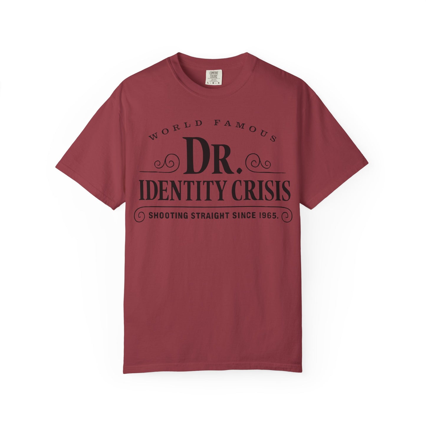 Unisex Identity Crisis T-shirt Dr. McGillicuddy's Edition