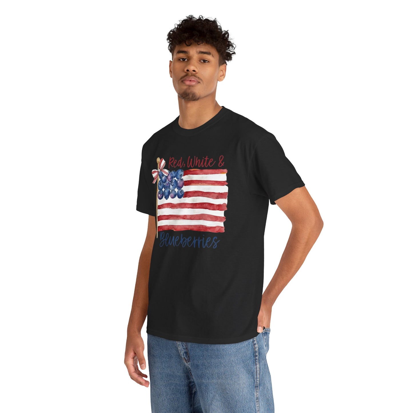 Red, White & Blueberries Tee