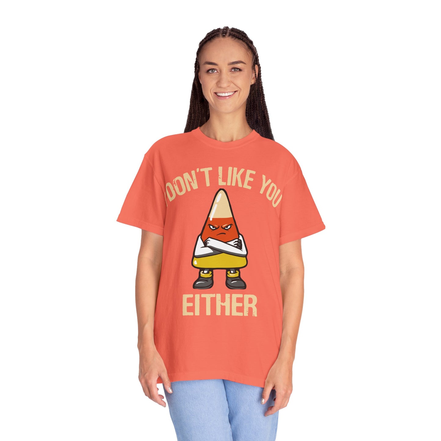 Candy Corn Unisex Garment-Dyed T-shirt