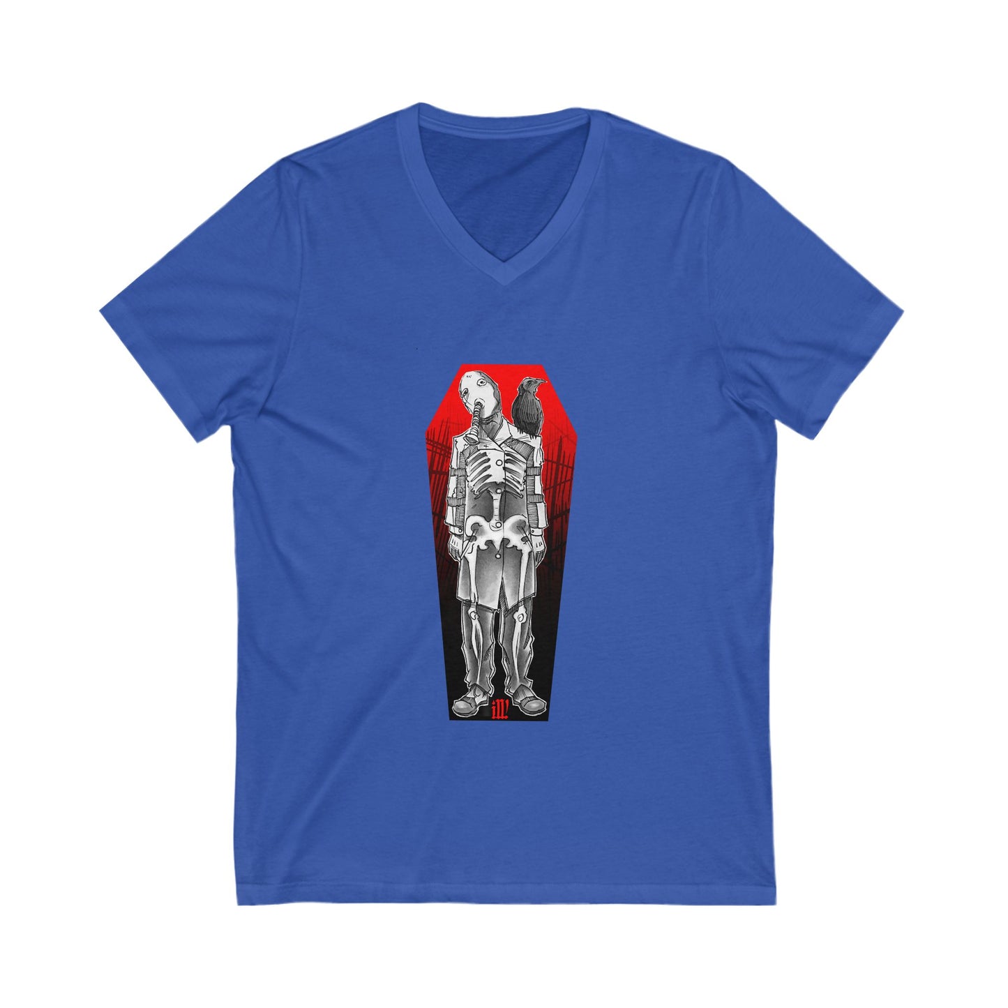 Ill! Artestry Coffin Dr. Nightmare V-Neck Tee