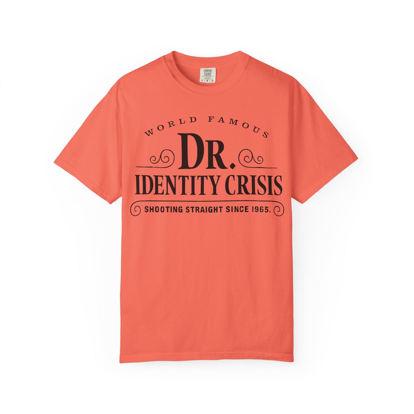 Unisex Identity Crisis T-shirt Dr. McGillicuddy's Edition