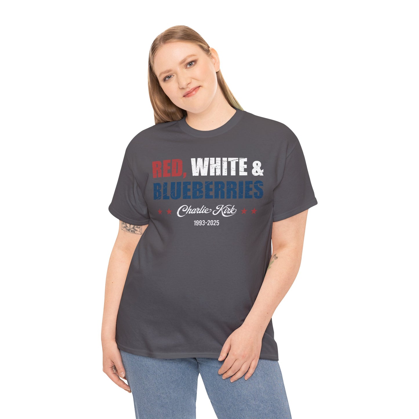 Red, White & Blueberries Tee