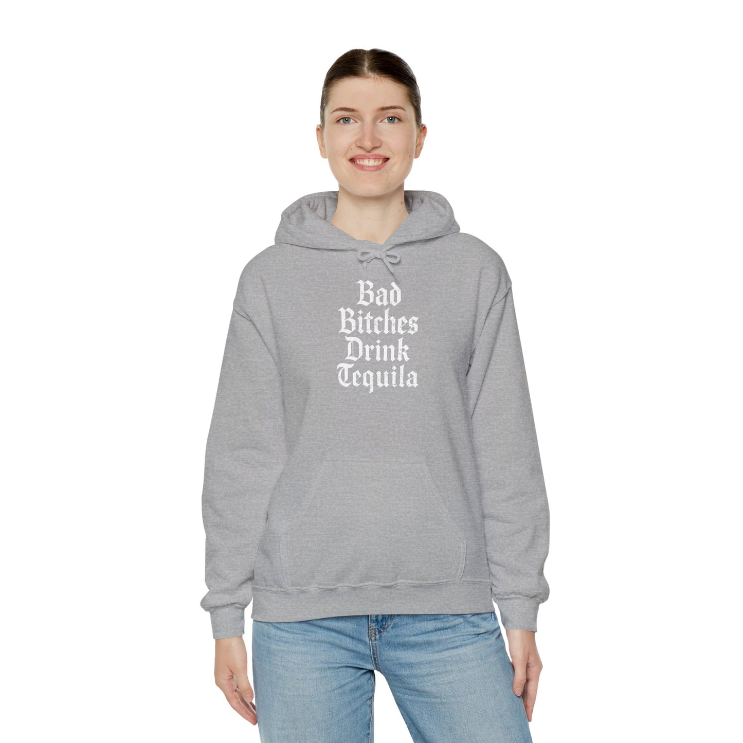 Bad Bitches Drink Tequila Hoodie for Fun Nights Out