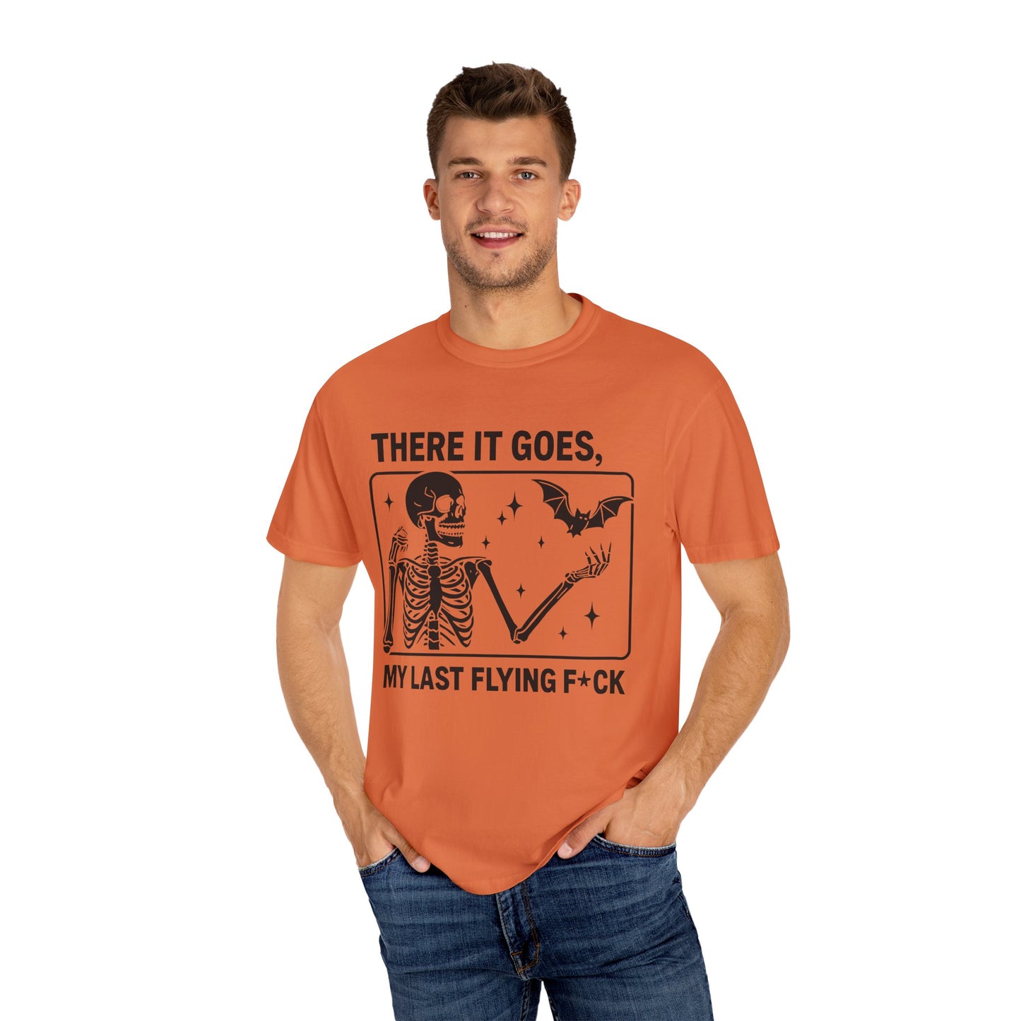 Playful Skeleton Graphic T-Shirt, Unisex Humor Tee, Halloween Shirt, Casual Wear, Gift for Friends