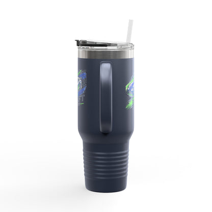 Drift Therapy Insulated Travel Mug | 40oz | Car Enthusiast Gift | Perfect for Road Trips, Coffee Lovers, Sports Fans, Outdoors