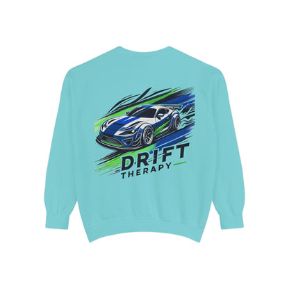 Unisex Sweatshirt - Control the Chaos, Drift Therapy, Casual Wear, Gift for Car Lovers, Everyday Comfort, Streetwear Style