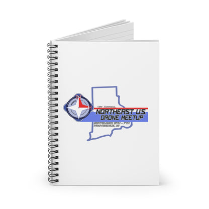 Inaugural Northeast Drone Meetup Spiral Notebook - Perfect for Flight Logs
