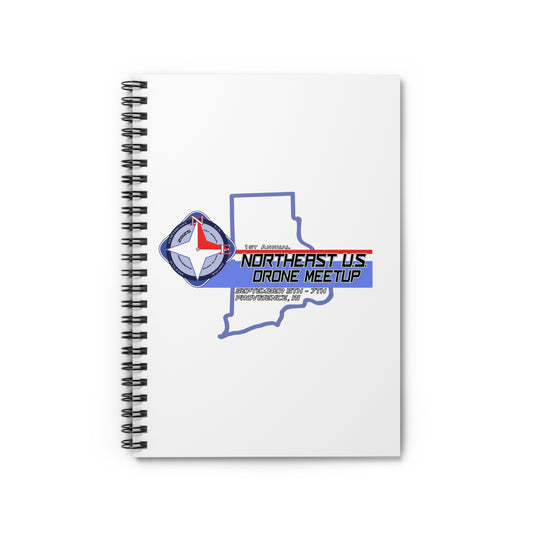 Inaugural Northeast Drone Meetup Spiral Notebook - Perfect for Flight Logs
