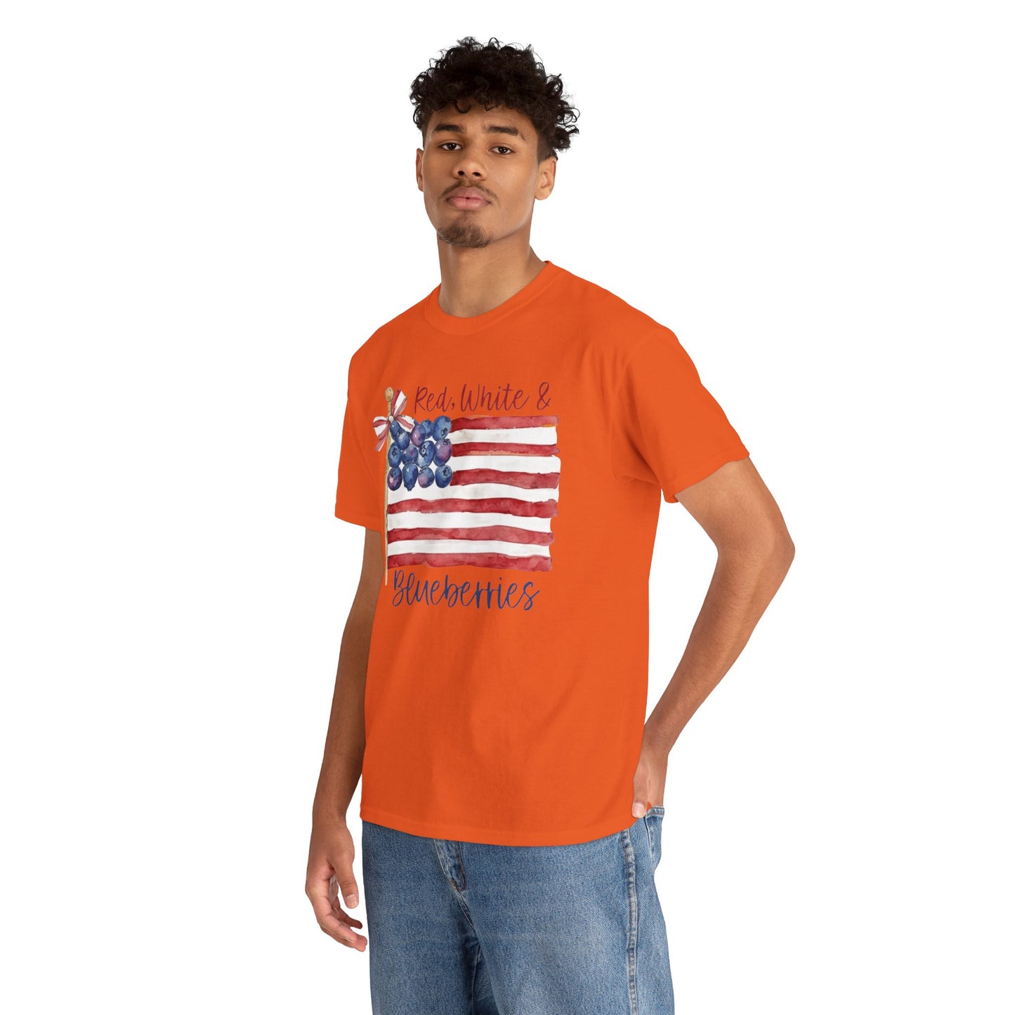 Red, White & Blueberries Tee