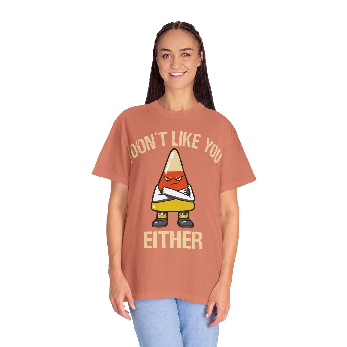 Candy Corn Unisex Garment-Dyed T-shirt