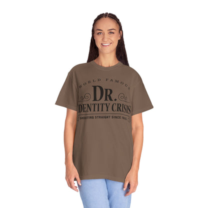 Unisex Identity Crisis T-shirt Dr. McGillicuddy's Edition