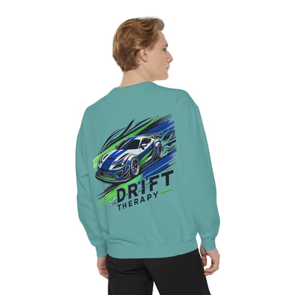 Unisex Sweatshirt - Control the Chaos, Drift Therapy, Casual Wear, Gift for Car Lovers, Everyday Comfort, Streetwear Style