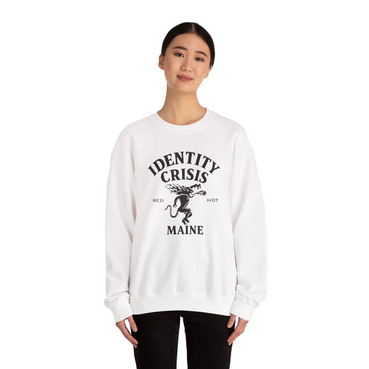 Identity Crisis Unisex Crewneck Sweatshirt Fireball Edition
