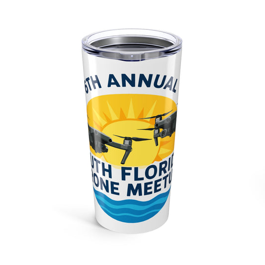 6th Annual South Florida Drone Meetup Tumbler 20oz