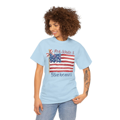 Red, White & Blueberries Tee