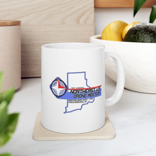 Inaugural Northeast Drone Meetup Ceramic Coffee Mug