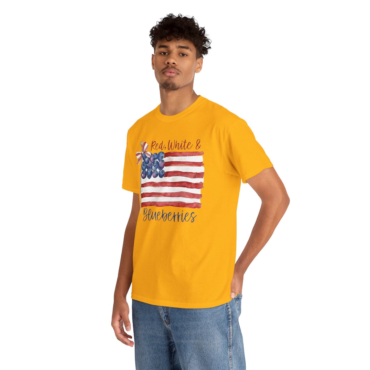 Red, White & Blueberries Tee