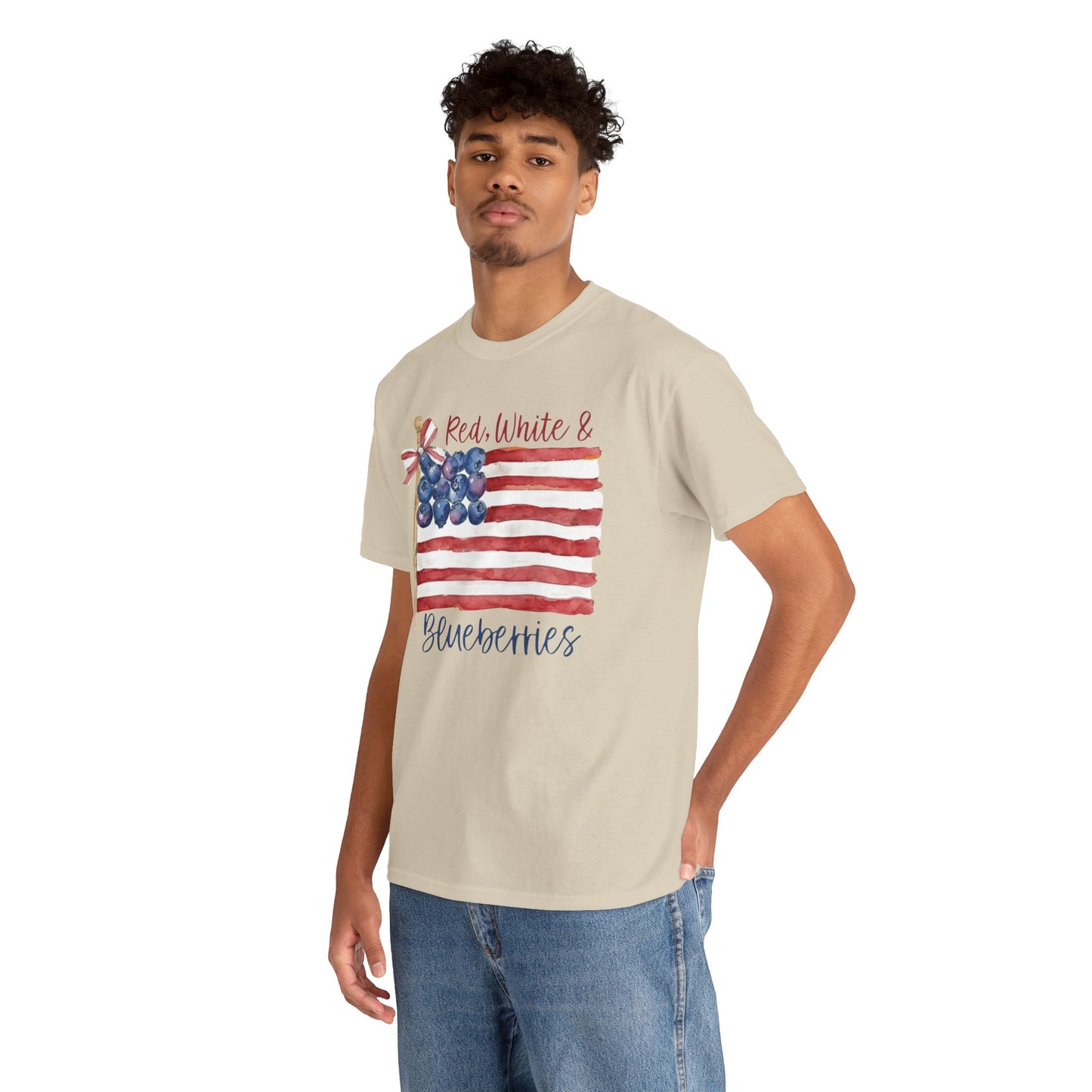 Red, White & Blueberries Tee