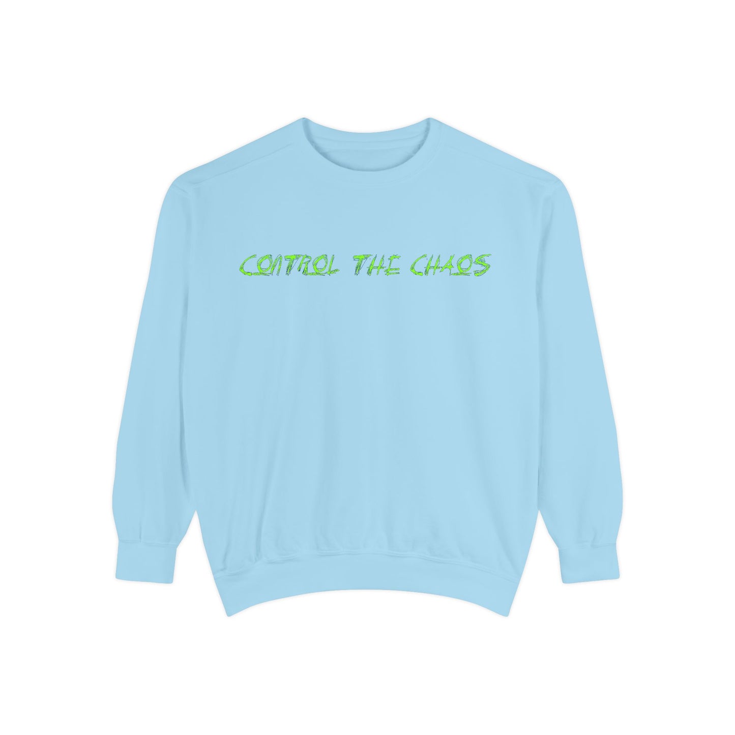Unisex Sweatshirt - Control the Chaos, Drift Therapy, Casual Wear, Gift for Car Lovers, Everyday Comfort, Streetwear Style