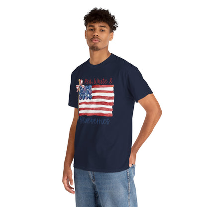 Red, White & Blueberries Tee