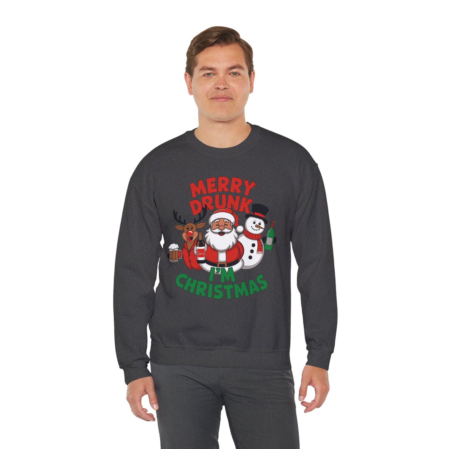 Merry Drunk Christmas Sweatshirt