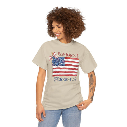 Red, White & Blueberries Tee