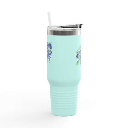 Drift Therapy Insulated Travel Mug | 40oz | Car Enthusiast Gift | Perfect for Road Trips, Coffee Lovers, Sports Fans, Outdoors