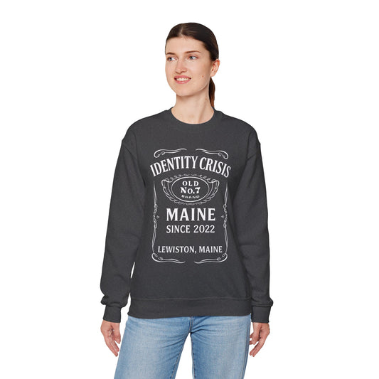 Identity Crisis Unisex Crewneck Sweatshirt Jack Daniel's Edition