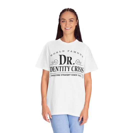 Unisex Identity Crisis T-shirt Dr. McGillicuddy's Edition