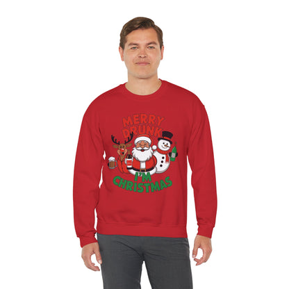Merry Drunk Christmas Sweatshirt