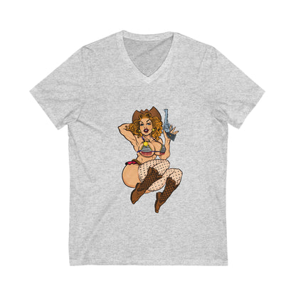 Ill! Artestry 6 Finger Suzy V-Neck Tee