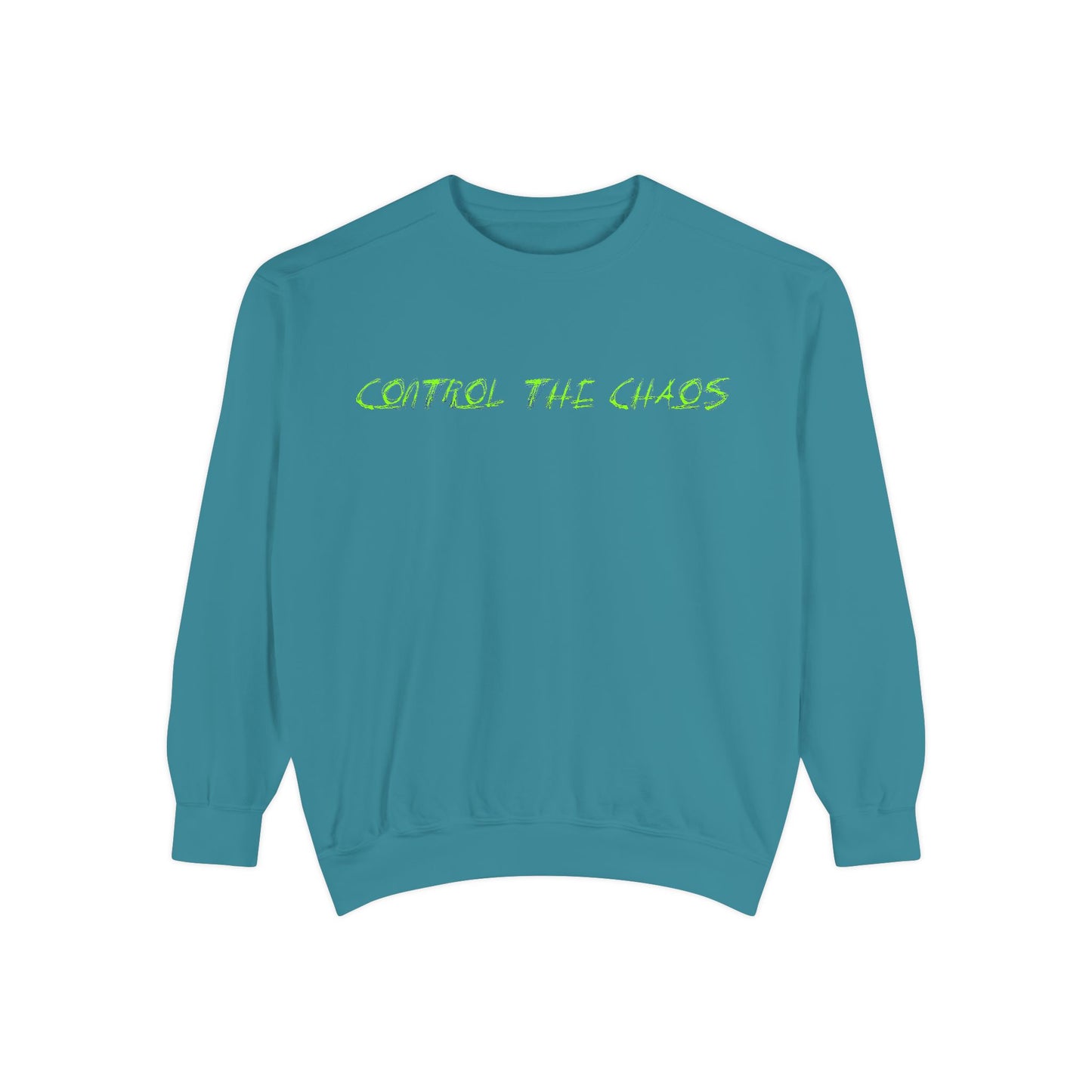 Unisex Sweatshirt - Control the Chaos, Drift Therapy, Casual Wear, Gift for Car Lovers, Everyday Comfort, Streetwear Style