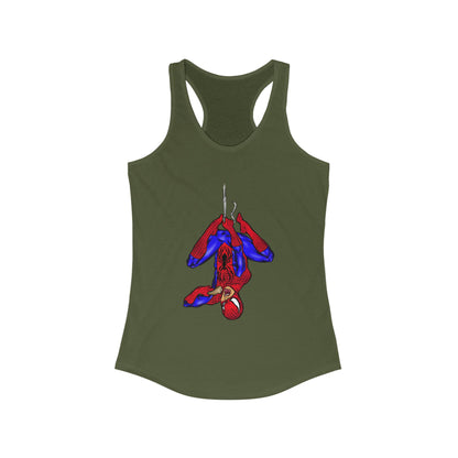 Ill! Artestry Burrito Spider Women's Racerback Tank Top