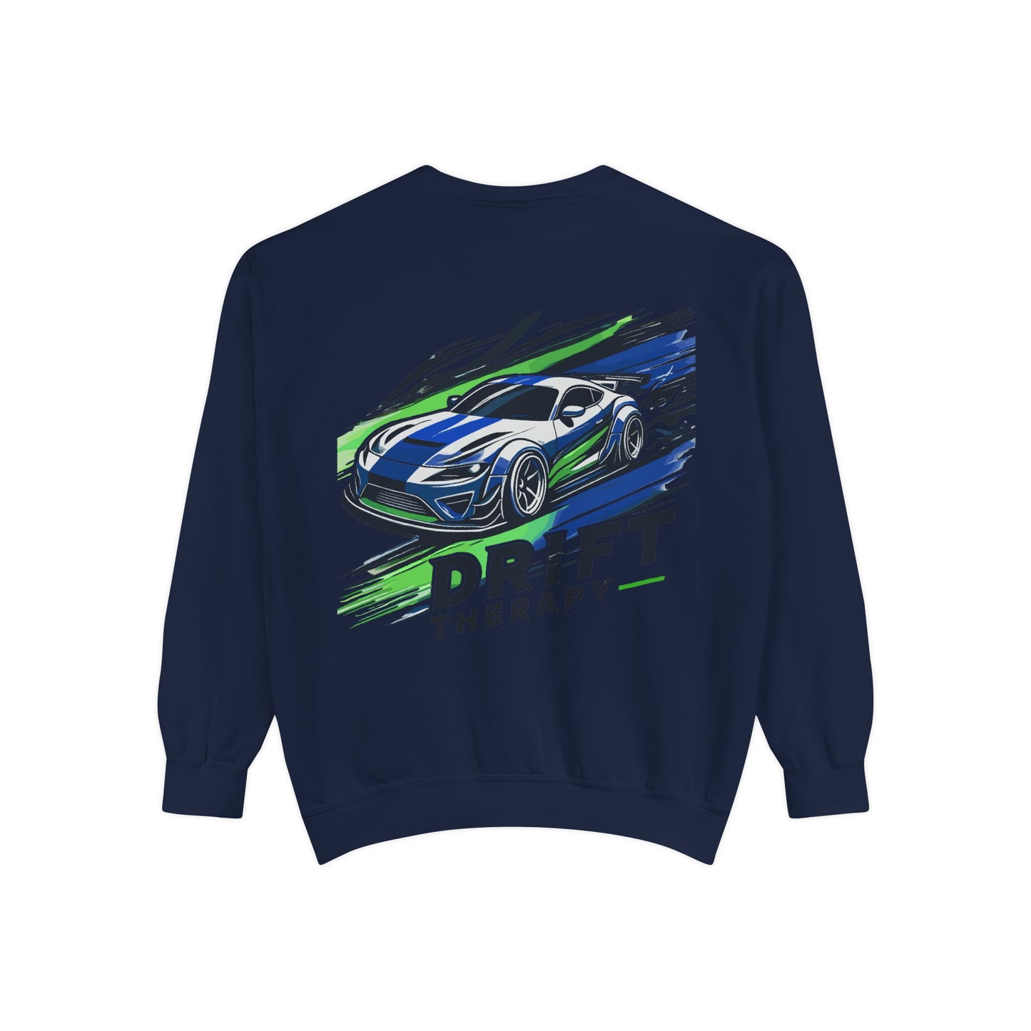 Unisex Sweatshirt - Control the Chaos, Drift Therapy, Casual Wear, Gift for Car Lovers, Everyday Comfort, Streetwear Style
