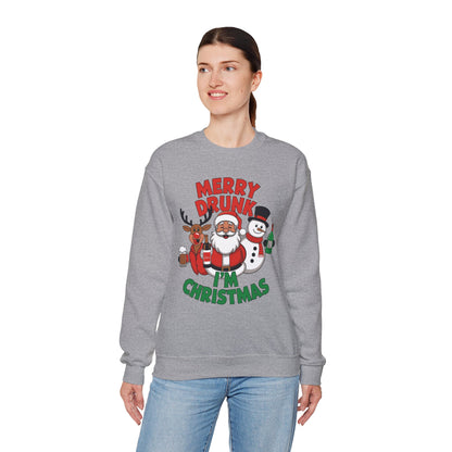 Merry Drunk Christmas Sweatshirt
